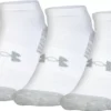 Under Armour Men's HeatGear Tech No-Show Golf Socks - 3 Pack