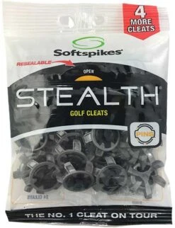 Pulsar Softspikes Stealth PINS Golf Spikes - 20 Pack