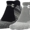 Under Armour Elevated Performance No Show Socks - 2 Pack