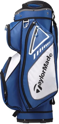 TaylorMade Select Plus Cart Bag -Golf Master Shop 21TMSELECTCB N7854801 BlueAndWhite SDEL