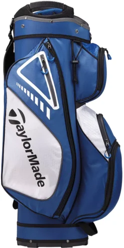 TaylorMade Select Plus Cart Bag -Golf Master Shop 21TMSELECTCB N7854801 BlueAndWhite SDER