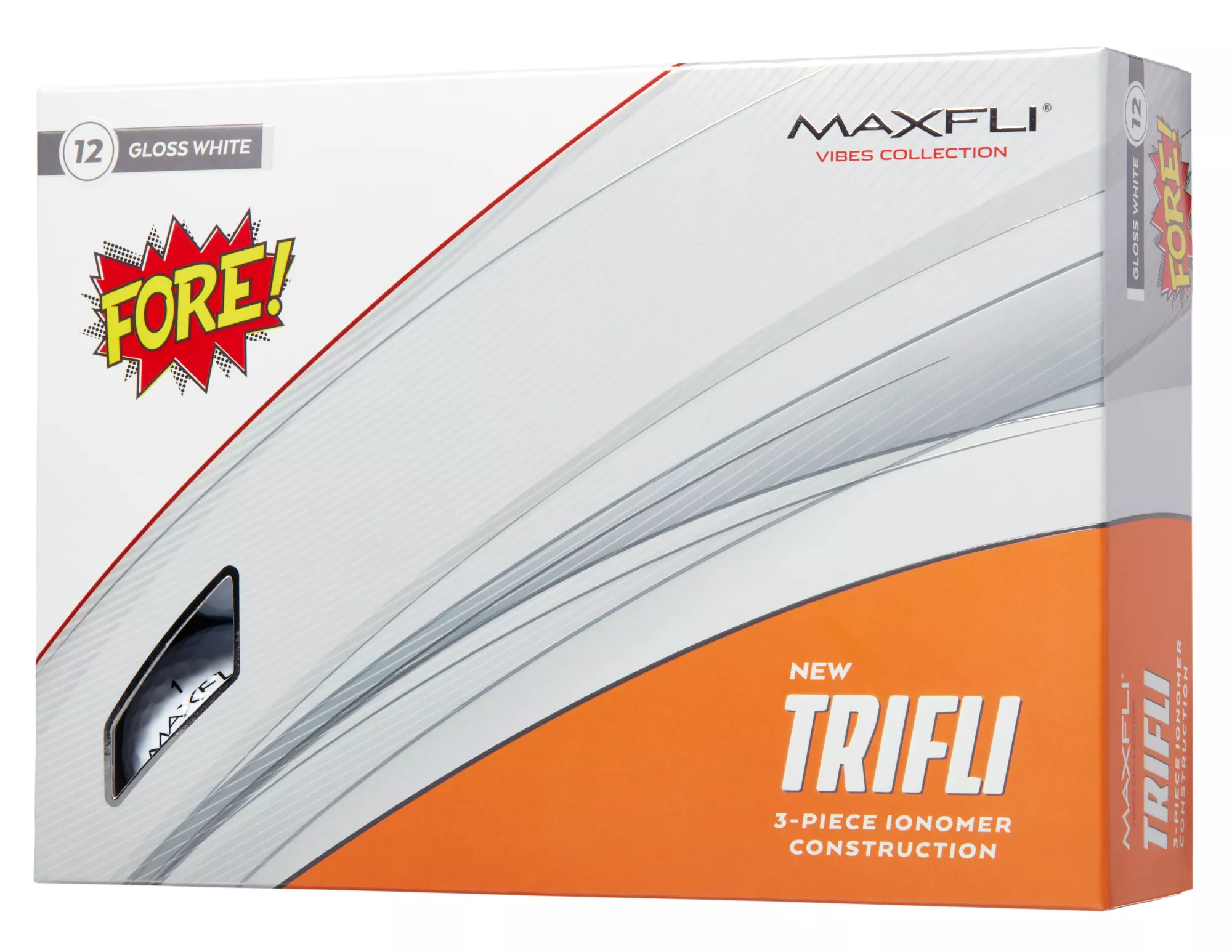 Maxfli 2023 TriFli Fore Vibes Golf Balls 1 Maxfli 2023 TriFli Fore Vibes Golf Balls