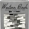 Western Birch Signature Jett 3.25" Golf Tees - 50 Pack