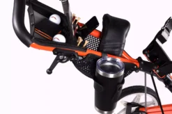 Sun Mountain 2022 Speed Cart V1R Golf Caddie -Golf Master Shop 22SPDCRTV1R 223000 BlackFireRed DET alt1