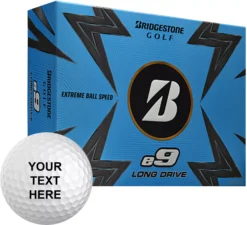 Golf Master Shop 9 Bridgestone 2023 E9 Long Drive Personalized Golf Balls