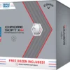 Callaway 2022 Chrome Soft X LS Triple Track Golf Balls - 4 Dozen