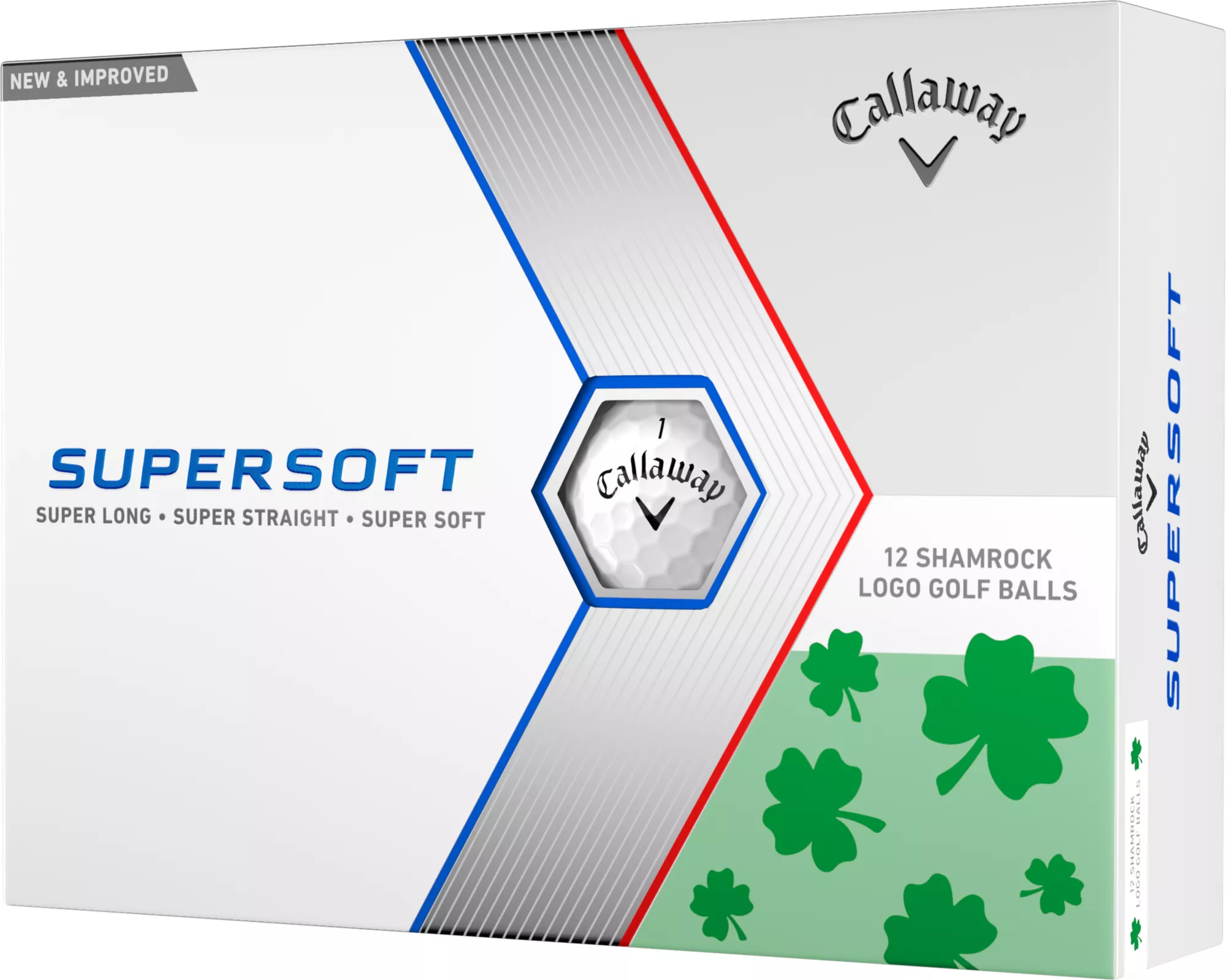 Callaway 2023 Supersoft Shamrock Golf Balls 1 Callaway 2023 Supersoft Shamrock Golf Balls