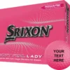 Srixon 2023 Soft Feel Lady Pink Personalized Golf Balls