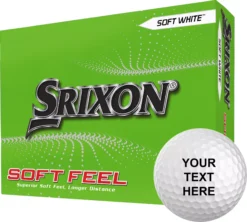 Golf Master Shop 25 Srixon 2023 Soft Feel Personalized Golf Balls