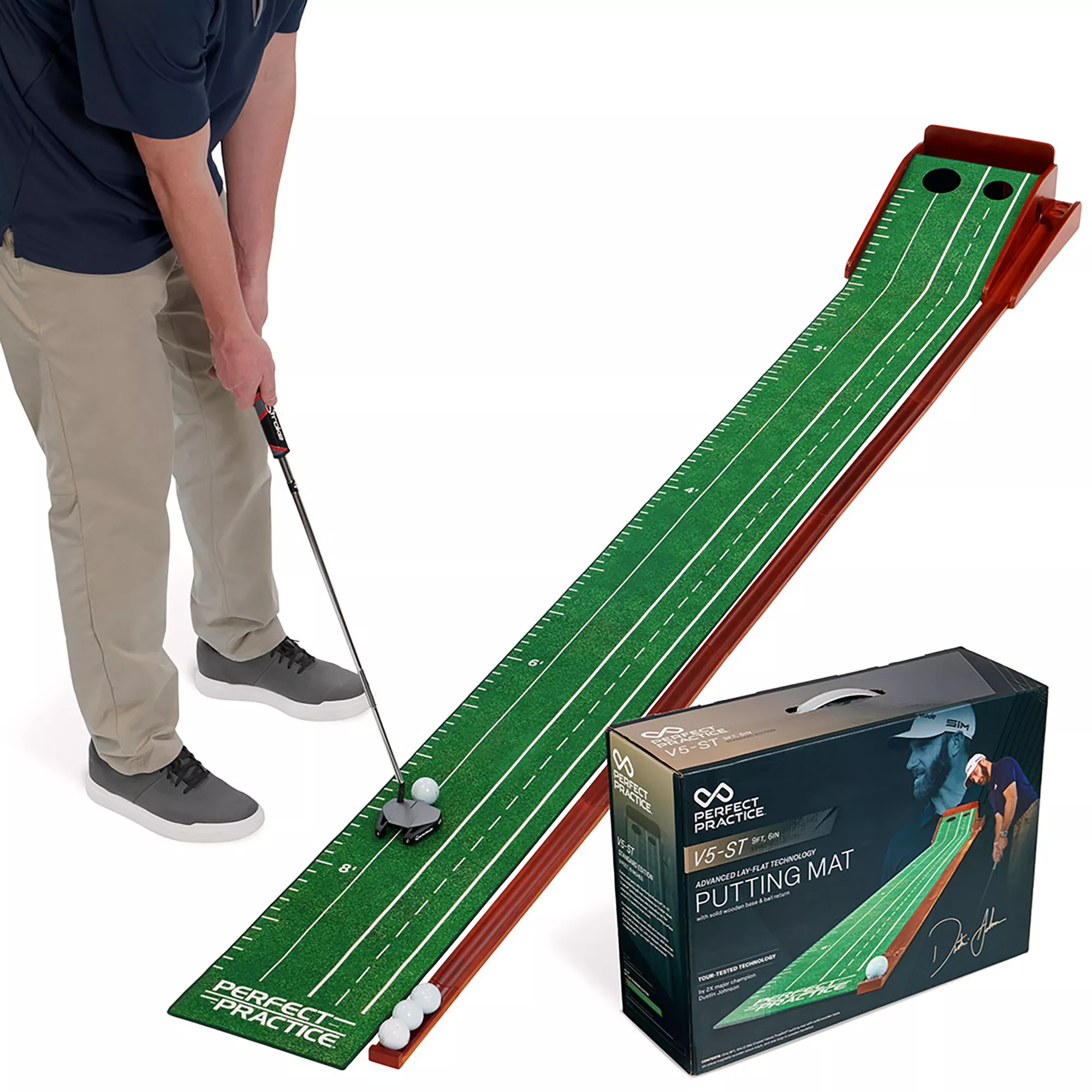 Perfect Practice V5 Standard Putting Mat 1 Perfect Practice V5 Standard Putting Mat