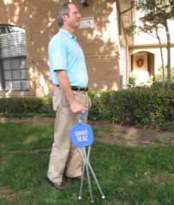 Sport Seat Folding Seat/Walking Stick 8 Sport Seat Folding Seat/Walking Stick -Golf Master Shop 3000U NOCOLOR DET alt1
