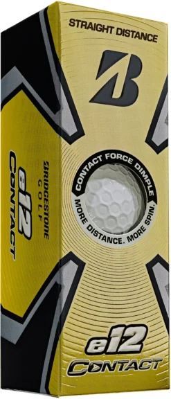 Bridgestone 2023 E12 Contact Golf Balls -Golf Master Shop 3CWX6D NOCOLOR SLV