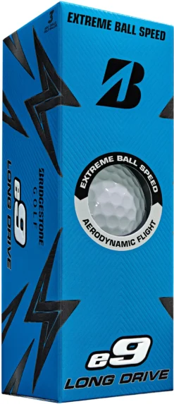 Bridgestone 2023 E9 Long Drive Golf Balls 12 Bridgestone 2023 E9 Long Drive Golf Balls -Golf Master Shop 3DWX6D NOCOLOR SLV