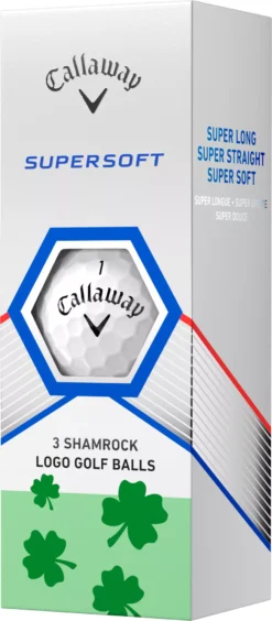 Callaway 2023 Supersoft Shamrock Golf Balls 7 Callaway 2023 Supersoft Shamrock Golf Balls -Golf Master Shop 64193601260 NOCOLOR SLV
