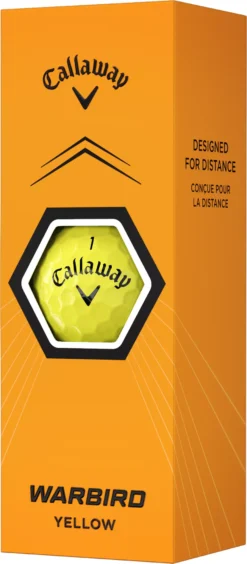 Callaway 2023 Warbird Yellow Golf Balls -Golf Master Shop 642156012 NOCOLOR SLV