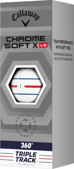 Callaway 2022 Chrome Soft X LS Triple Track 360 Golf Balls 11 Callaway 2022 Chrome Soft X LS Triple Track 360 Golf Balls -Golf Master Shop 64301591282 NOCOLOR SLV
