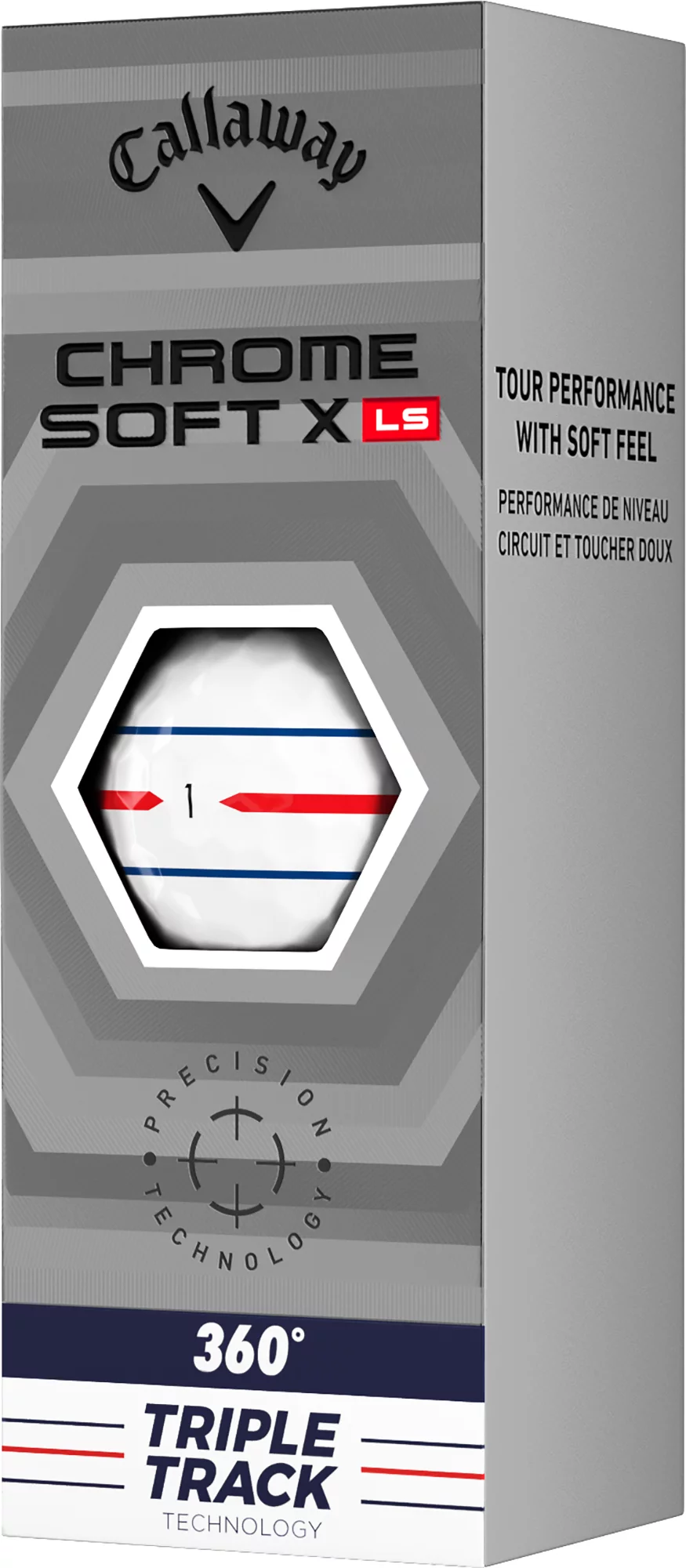 Callaway 2022 Chrome Soft X LS Triple Track 360 Golf Balls 6 Callaway 2022 Chrome Soft X LS Triple Track 360 Golf Balls - Image 6