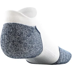 Under Armour Men's Elevated Performance No Show Tab Golf Socks -Golf Master Shop 730 U6285P2 960 AcademyWhite BCK alt1