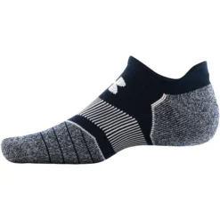 Under Armour Men's Elevated Performance No Show Tab Golf Socks -Golf Master Shop 730 U6285P2 960 AcademyWhite SDE