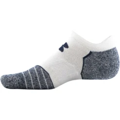 Under Armour Men's Elevated Performance No Show Tab Golf Socks -Golf Master Shop 730 U6285P2 960 AcademyWhite SDE alt1