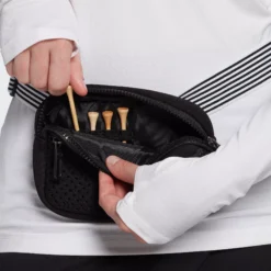 CALIA Women's Golf Waist Pack -Golf Master Shop CGA15047 Black MODDET