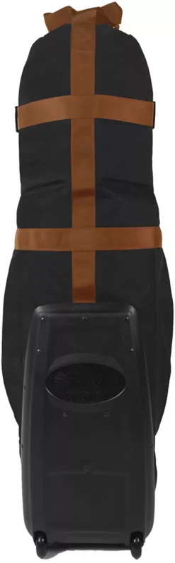 Club Glove Last Bag Collegiate Travel Cover With Stiff Arm -Golf Master Shop CGLBCOLLEGIATE TBLC2036 BLACKCOPPER BCK