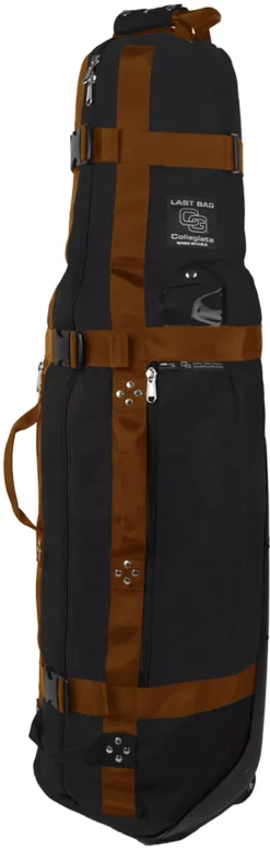 Club Glove Last Bag Collegiate Travel Cover With Stiff Arm -Golf Master Shop CGLBCOLLEGIATE TBLC2036 BLACKCOPPER L
