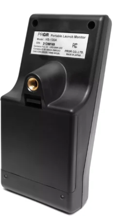 PRGR Portable Launch Monitor -Golf Master Shop HS 13020A Black BCK