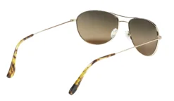 Maui Jim Baby Beach Polarized Aviator Sunglasses -Golf Master Shop HS245 16 Gold BCK