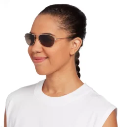 Maui Jim Baby Beach Polarized Aviator Sunglasses -Golf Master Shop HS245 16 Gold MODFRT