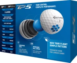 TaylorMade 2021 TP5 Golf Balls -Golf Master Shop M7198501 NOCOLOR PKG alt1