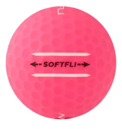 Maxfli 2023 Softfli Matte Pink Personalized Golf Balls 7 Maxfli 2023 Softfli Matte Pink Personalized Golf Balls -Golf Master Shop MX23SOFTFLIPINP Black SDE