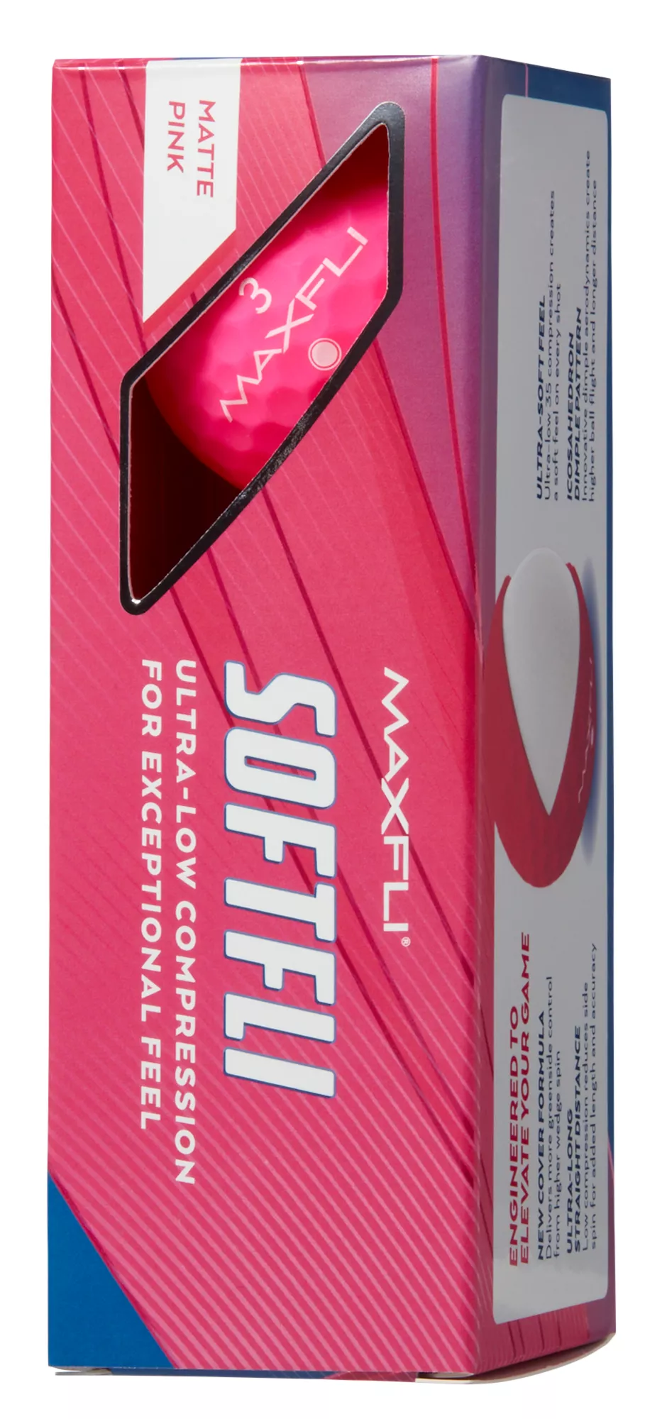 Maxfli 2023 Softfli Matte Pink Personalized Golf Balls 4 Maxfli 2023 Softfli Matte Pink Personalized Golf Balls - Image 4