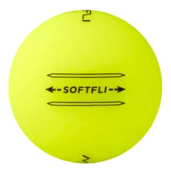 Maxfli 2023 Softfli Matte Yellow Personalized Golf Balls -Golf Master Shop MX23SOFTFLIYLWP Black SDE
