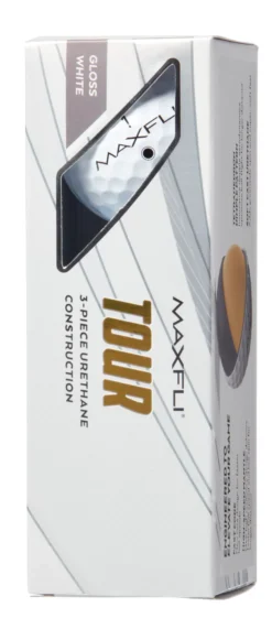 Maxfli 2023 Tour Personalized Golf Balls -Golf Master Shop MX23TOURWP Black SLV