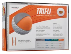 Maxfli 2023 TriFli Fore Vibes Golf Balls 8 Maxfli 2023 TriFli Fore Vibes Golf Balls -Golf Master Shop MX23TRIFLIVFOR NOCOLOR BCK