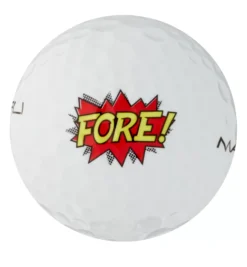 Maxfli 2023 TriFli Fore Vibes Golf Balls 7 Maxfli 2023 TriFli Fore Vibes Golf Balls -Golf Master Shop MX23TRIFLIVFOR NOCOLOR DET alt1