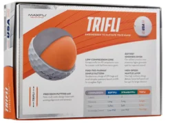 Maxfli 2023 TriFli USA Vibes Golf Balls -Golf Master Shop MX23TRIFLIVUSA NOCOLOR BCK