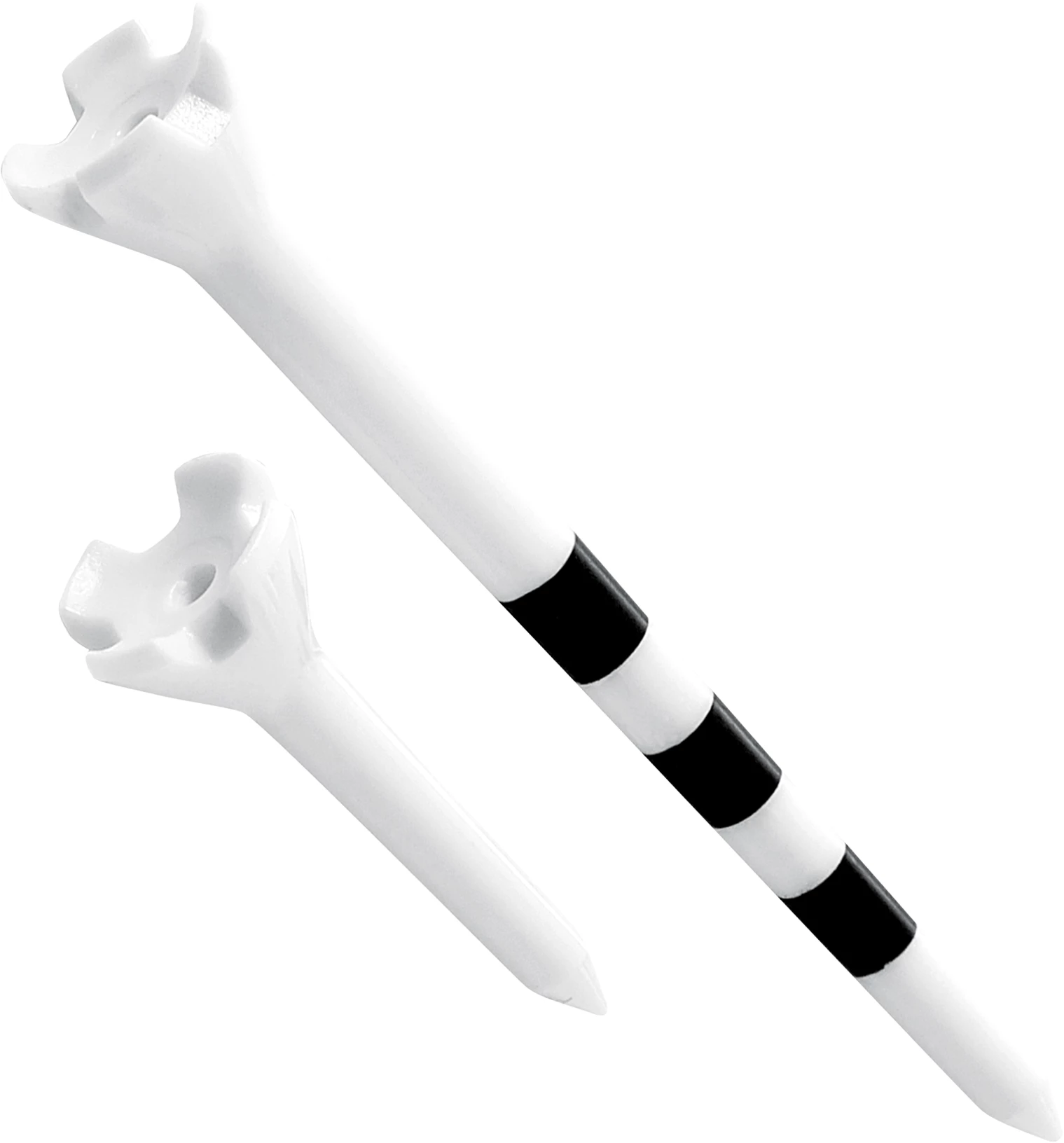 Maxfli Performance Series Low Resistance 3.25” & 1.5” White Golf Tees – 50-Pack 2 Maxfli Performance Series Low Resistance 3.25” & 1.5” White Golf Tees – 50-Pack - Image 2