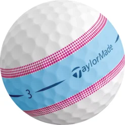 TaylorMade 2022 Tour Response Blue/Pink Stripe Golf Balls -Golf Master Shop N7677101 NOCOLOR DET alt2