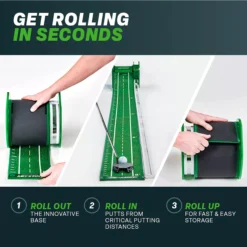 Perfect Practice ROLL-A-PUTT Putting Mat -Golf Master Shop PP 61563 1 NOCOLOR TEC alt1