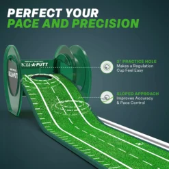 Perfect Practice ROLL-A-PUTT Putting Mat -Golf Master Shop PP 61563 1 NOCOLOR TEC alt3