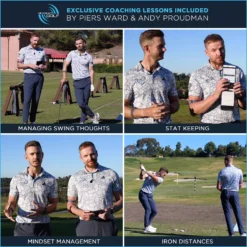 Me And My Golf Premium Scorecard Holder - Includes Instructional Training Videos -Golf Master Shop SCMAMG003 NOCOLOR DET alt3