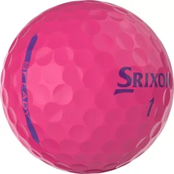 Srixon 2023 Soft Feel Lady Pink Personalized Golf Balls -Golf Master Shop SFL8PPK Black AR