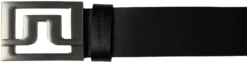 J.Lindeberg Men's Slater 40 Pro Leather Golf Belt -Golf Master Shop STUF931128100 Black BUCK