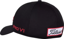 Titleist Men's Tour Sports Mesh Golf Hat -Golf Master Shop TH20FTMS 06SM BlackRed BCK