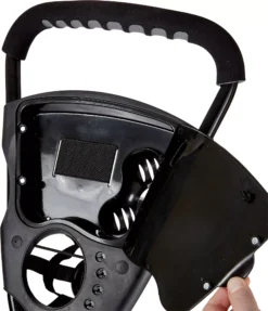 TourTrek 2018 Cruiser 3-Wheel Push Cart -Golf Master Shop TT3WHL18 Black DET alt1