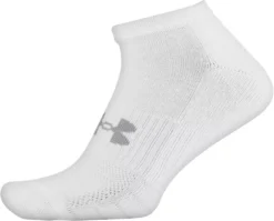 Under Armour Men's Golf Cotton No Show Socks - 6 Pack -Golf Master Shop U6725F6 170 White SDE