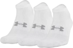 Under Armour Men's Golf Cotton No Show Socks - 6 Pack -Golf Master Shop U6725F6 170 White SET alt1