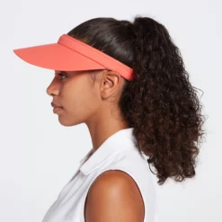 Lady Hagen Women's Clip Golf Visor -Golf Master Shop WGH18216 Grapefruit MODSDE